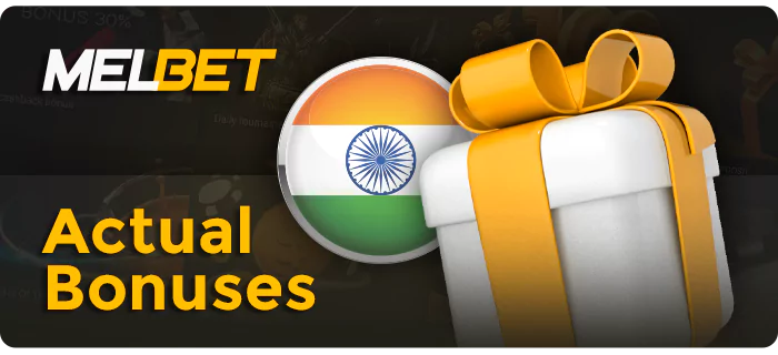 Bonus offers for players from India on MelBet - full range of bonuses