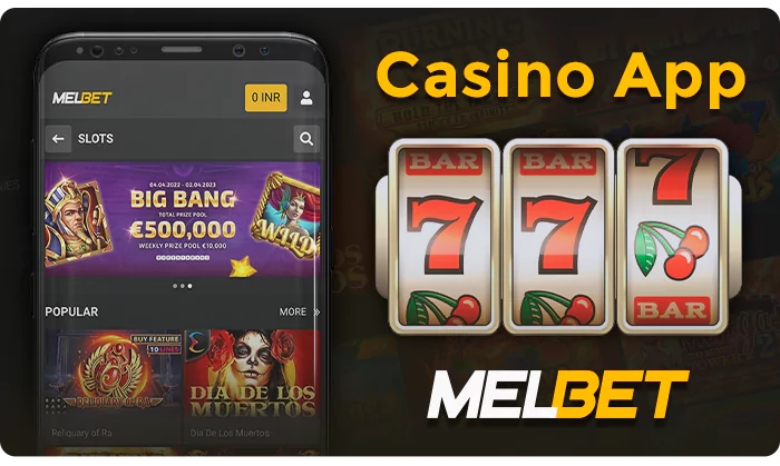 Playing online casino in MelBet mobile app - how to play via phone