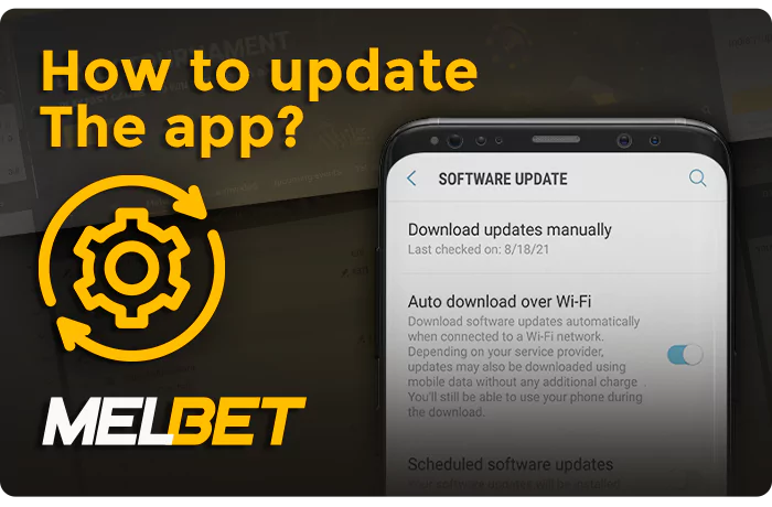 Updating MelBet mobile app - how to enable auto-refresh