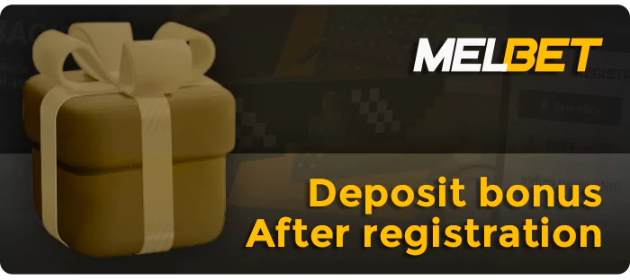 First deposit bonus for new players from MelBet