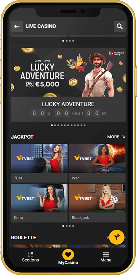 Melbet App Live Casino screenshot