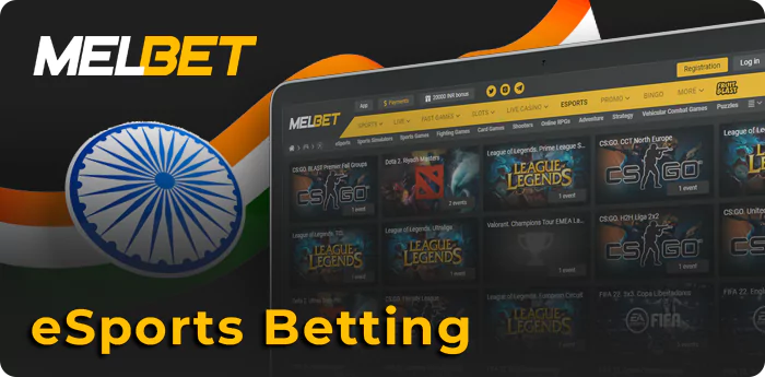 Melbet online cyber sports betting for Indian players