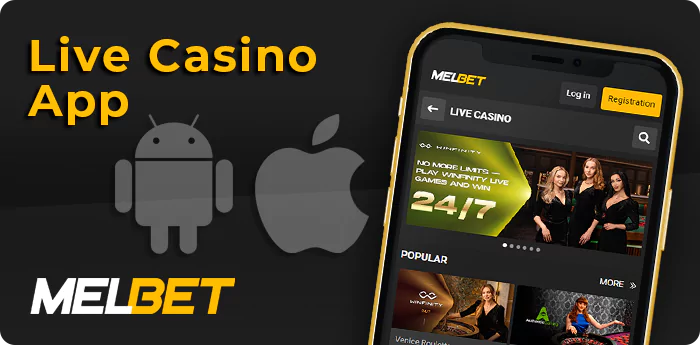 Download Melbet Live Casino Application