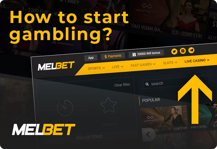 Melbet Live Casino Getting Started Instructions