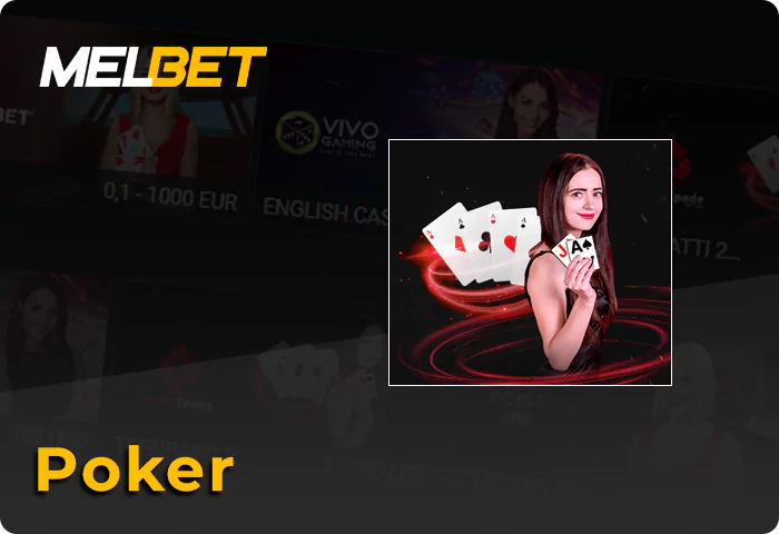 Melbet Live Poker
