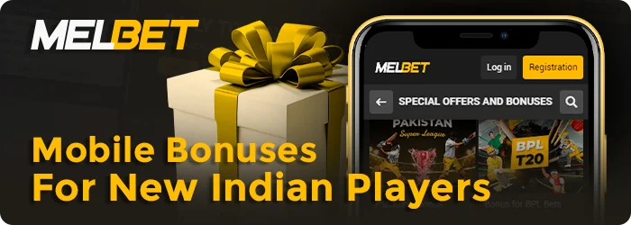 Bonus for new players in MelBet app - how to get a bonus