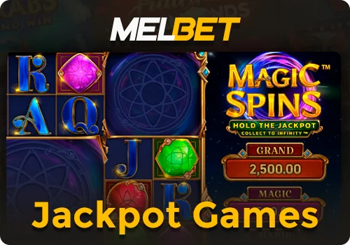 Play Melbet jackpot games