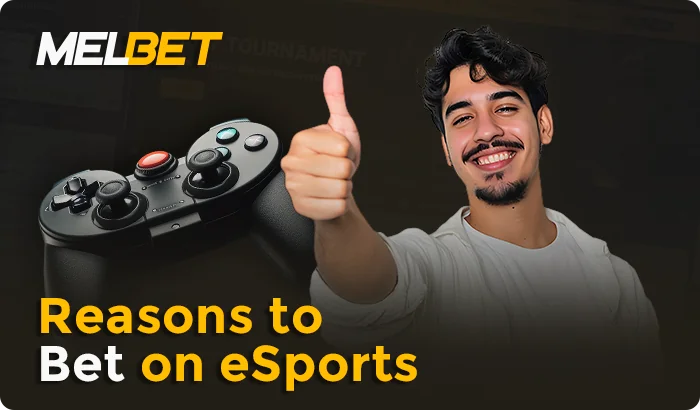Benefits of betting on cybersports at Melbet