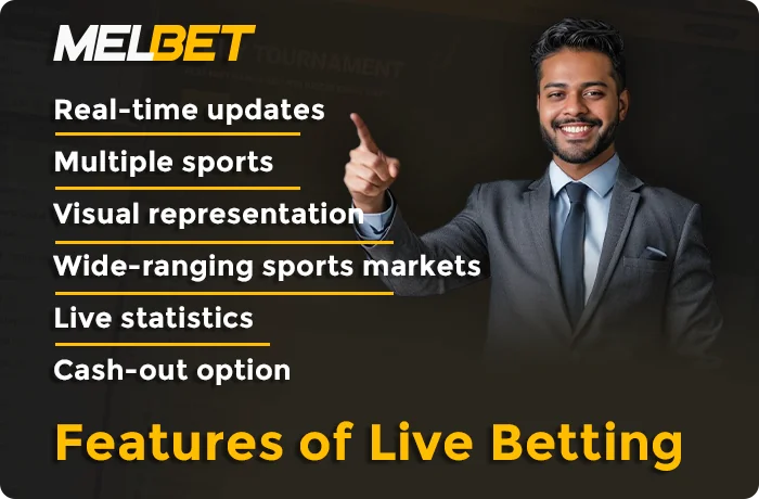 Benefits of live betting at Melbet