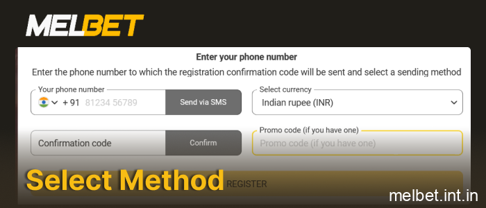 Find the promo code field, step 4