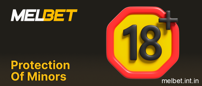 Melbet policy on protection of minors and prevention of underage gambling in India
