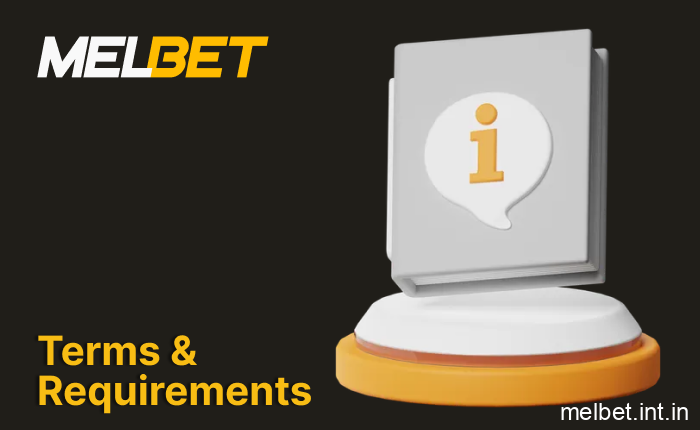 MelBet India terms and requirements for new user registration