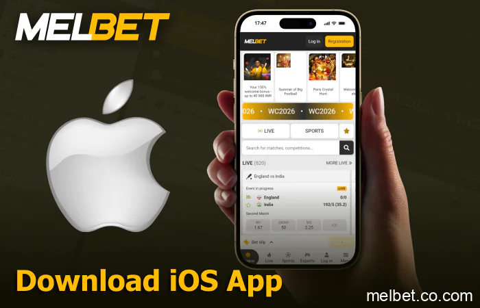 Melbet App for iOS