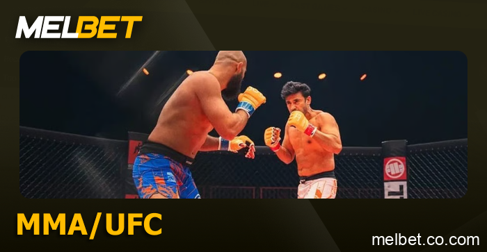 Bet on MMA at Melbet