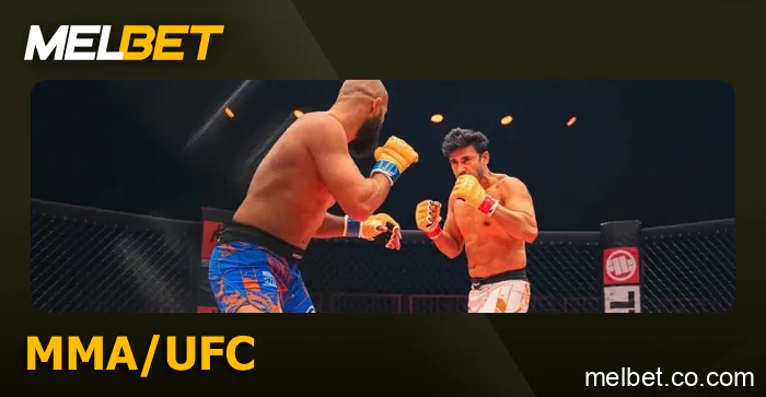 Bet on MMA at Melbet