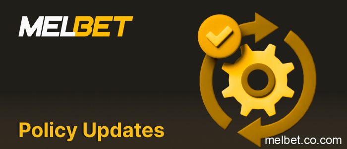 Melbet India privacy policy updates and changes published for users of the betting platform