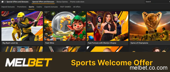 MelBet India sports welcome bonus with 150% deposit boost for new users